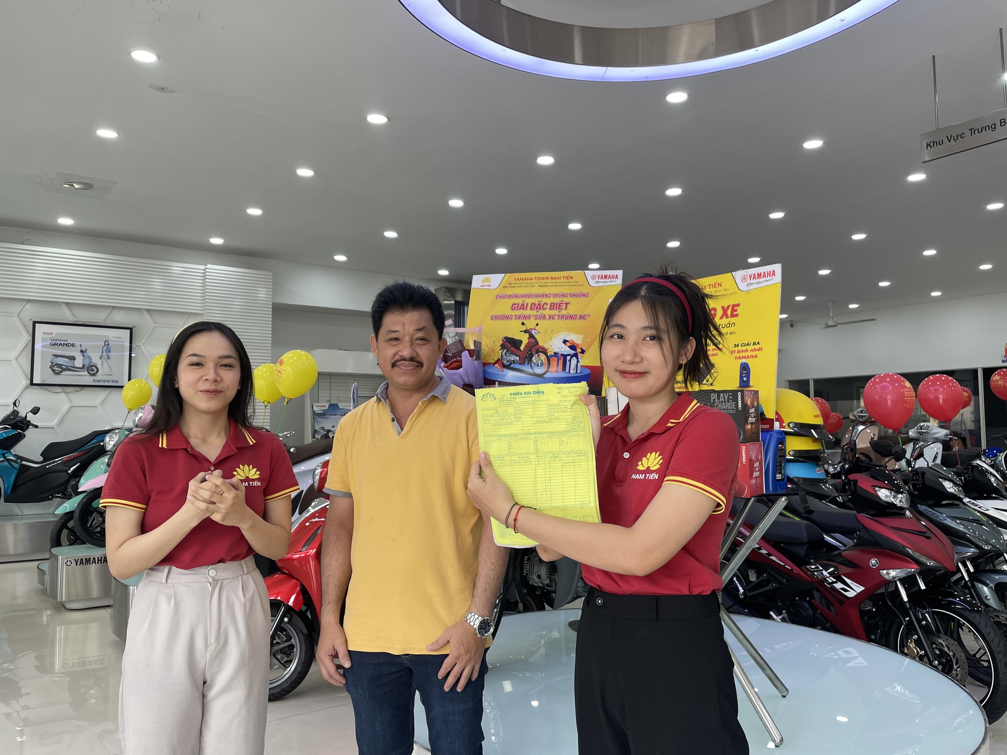 cửa hàng xe máy Yamaha