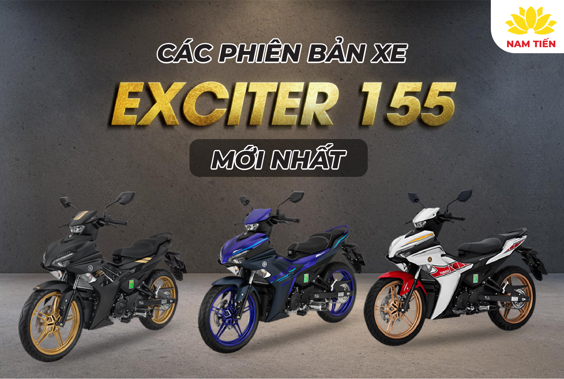 Các phiên bản xe Exciter 155 mới nhất 
