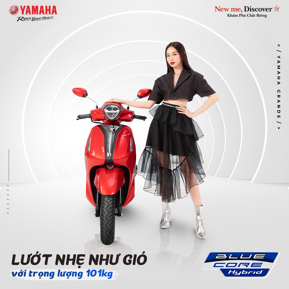 Yamaha Grande Tiêu Chuẩn 2024 Màu Mới