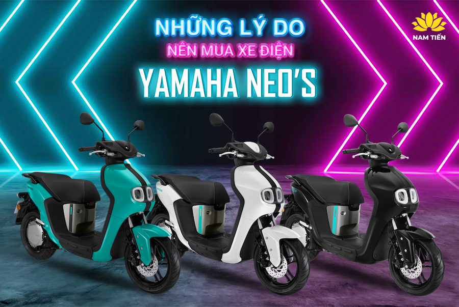 3 lý do nên mua xe điện Yamaha Neo's