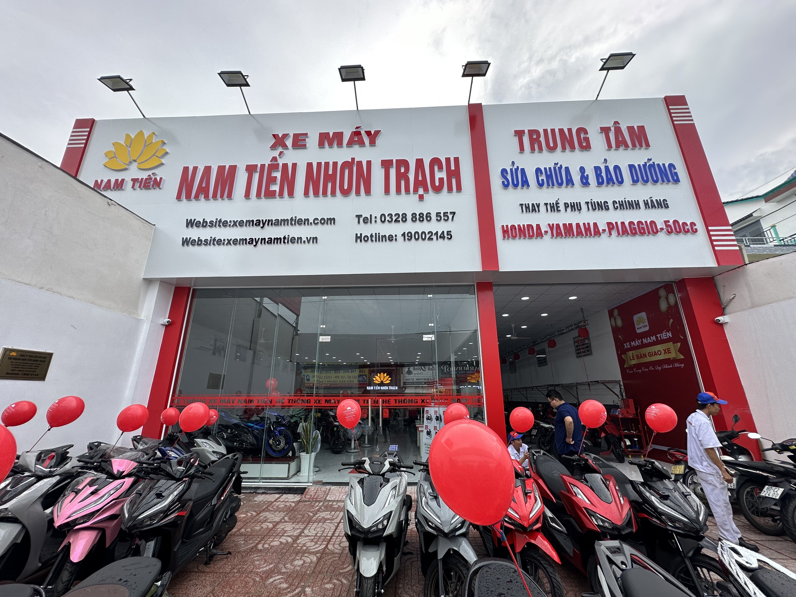 Đại lý xe máy Yamaha chính hãng