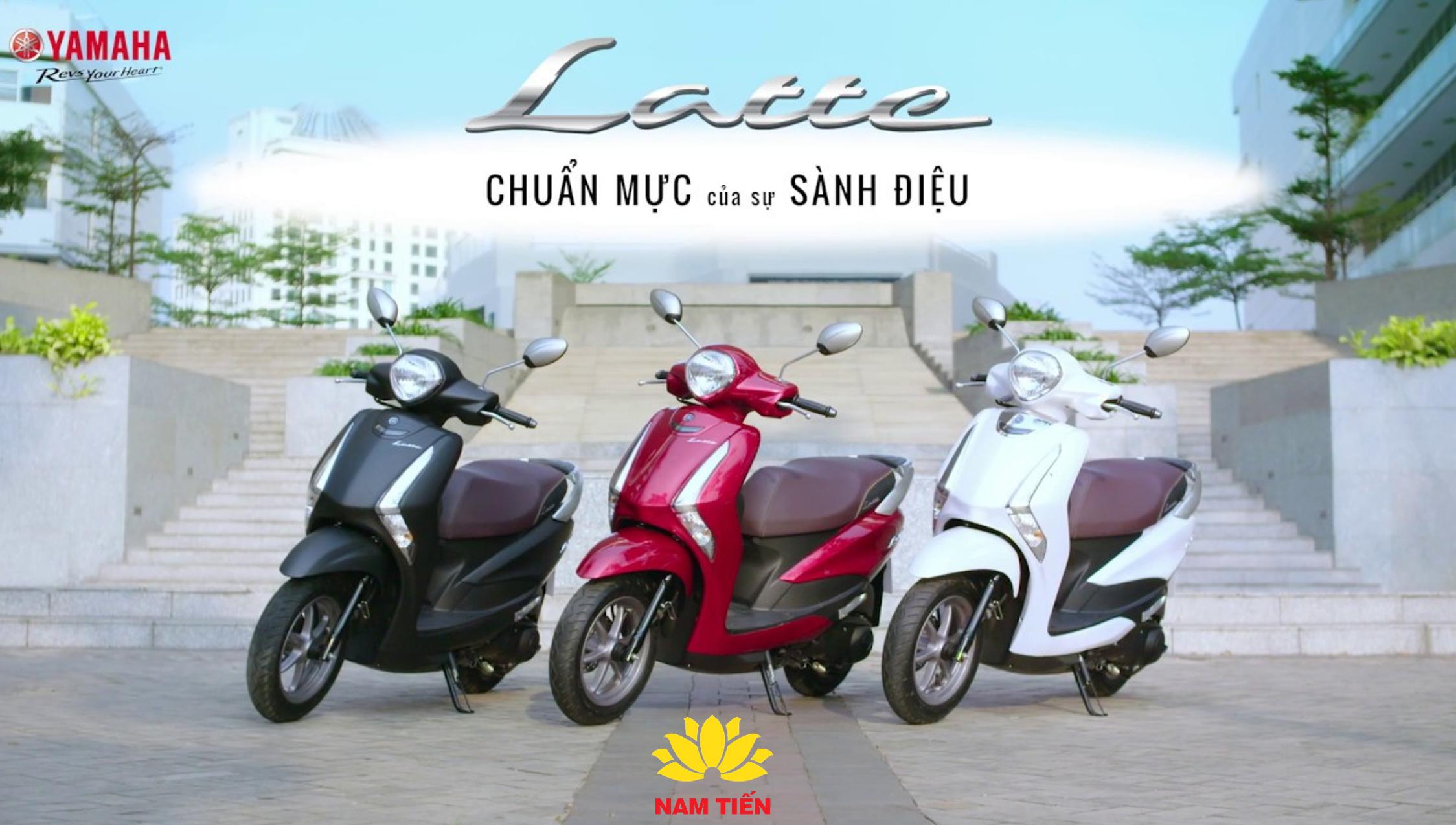Cửa hàng xe máy Yamaha Latte chính hãng uy tín