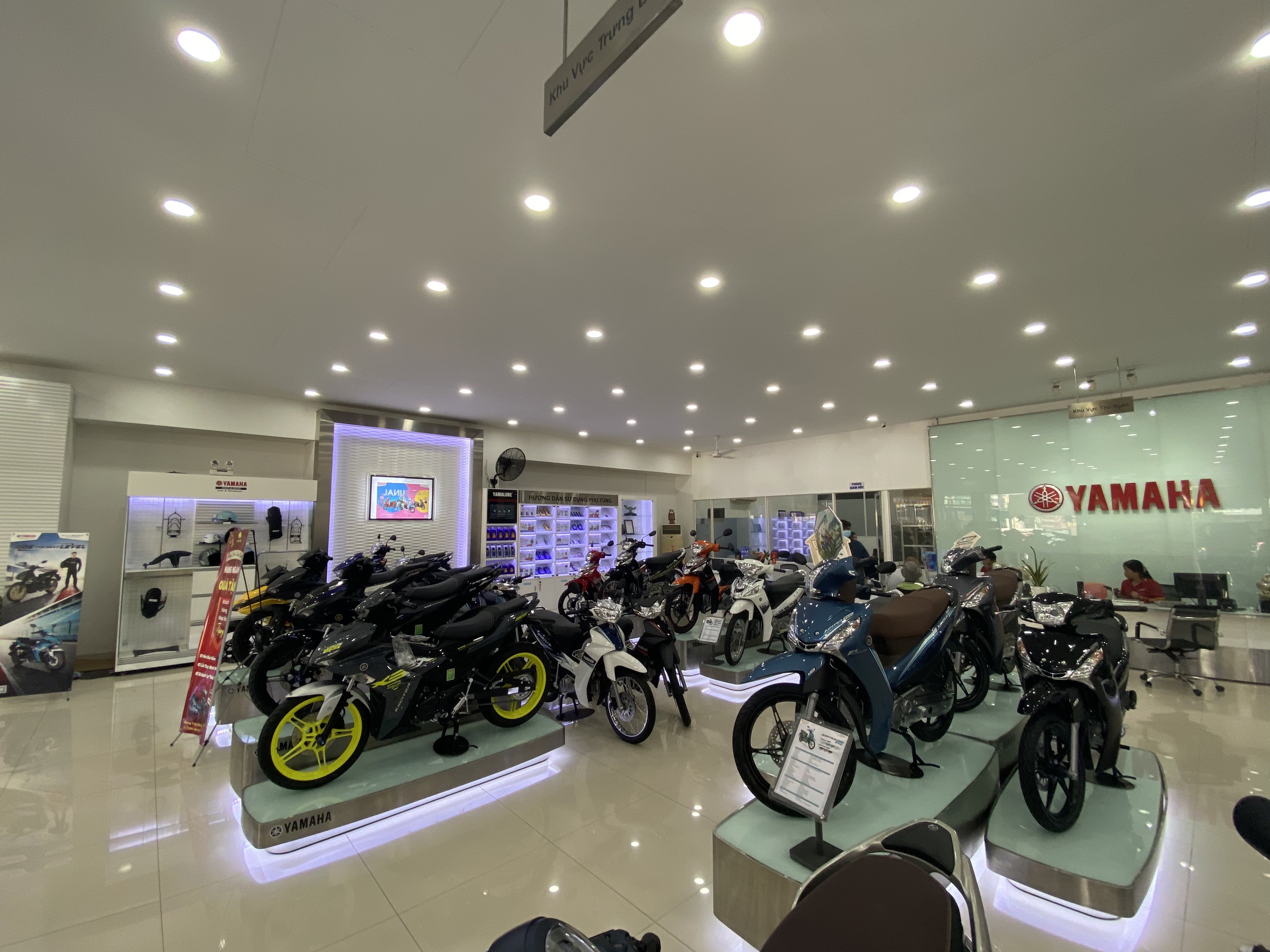 Địa chỉ đại lý xe máy Yamaha ở TPHCM
